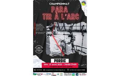 Compétitions poussins / débutants + CD22 para tir à l'arc TAE à Pordic